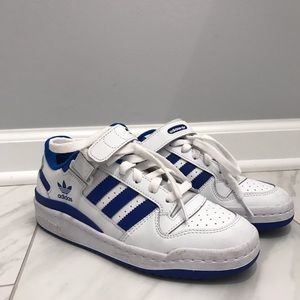 Adidas Forum Low White Royal Blue